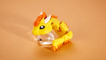 Sun Dragon - шарнирная фигурка-брелок 3