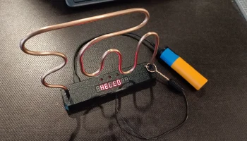 Простая игра с таймером на Arduino Buzz Wire............