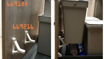 Крепление на дверь/на стену Ikea Hallbar (вертикальный ре... 5