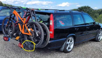 Держатель колеса для велосипедной стойки Btwin... 1