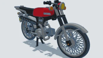 Honda SS50 1974 г. масштаб 1:8 Дизайнер Эд ван дер Хейден... 6