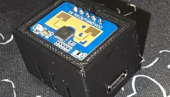 Корпус датчика присутствия Beetle ESP32-C6 и LD2410C....... 2