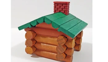 Опоры крыши Lincoln Logs - 84 варианта! - Различные сайди... 4