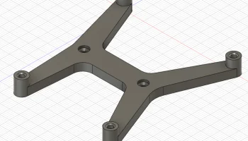 Крепление на DIN-рейку для Mellow Fly-Pi (принтеры Voron)..