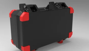 Прочный мини-футляр с толстыми стенками 162x82x52 мм....... 1