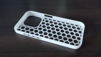 Iphone 15 PRO - крышка шестиугольного дизайна... 2