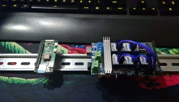 Монтажный кронштейн на DIN-рейку для RAMPS/Arduino Mega.... 1