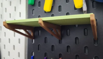 Мини-полка Скадис вешалка ikea 1