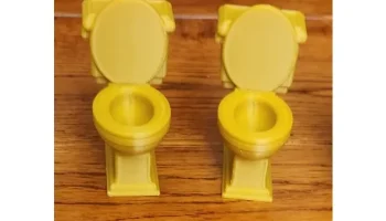 3D модель унитаза 1