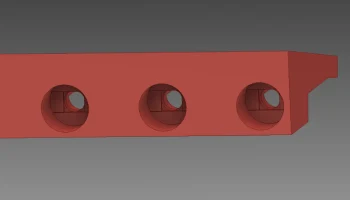 Prusa MMU2S Задняя муфта из ПТФЭ 7