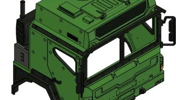 Внедорожник Armadillo, кузов 1/10 для SCX10 III 3