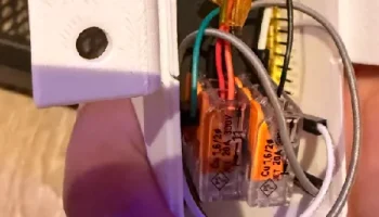 Корпус ESP32 с креплением INMP441 для установок WLED 3