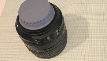 Торцевая крышка объектива Nikon с байонетом F 1