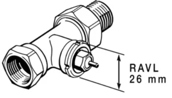 eQ-3 Homematic IP-адаптер Danfoss RAVL 2