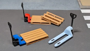 Домкрат для поддонов - масштаб 1:43