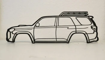 2D настенное искусство Toyota 4Runner 5-го поколения........ 2