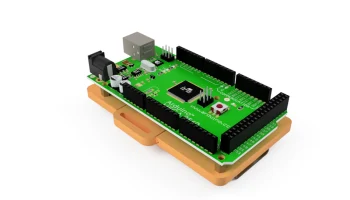 Крепление Arduino Mega на DIN-рейку 1
