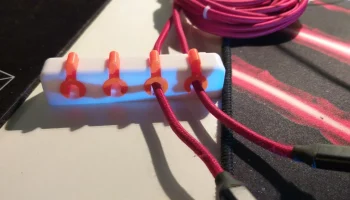 Kabelhalter, Kabel Halter USB, 4 Фач, Держатель кабеля USB,  1