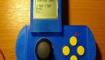 На мобильной игровой консоли на базе Arduino............