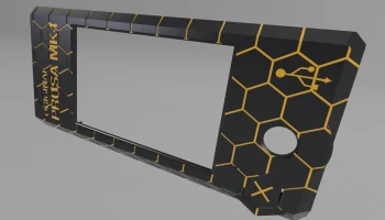 MK4 Honeycomb LCD-крышка 5