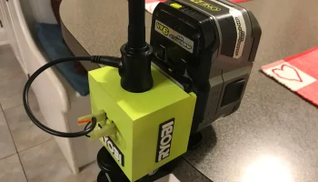 Светодиодная лупа RYOBI 18 В своими руками........ 5