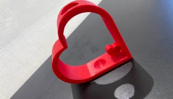 Сердце ко Дню матери / Zum Muttertag Ваза f&uuml;r Reagenzglas.. 1