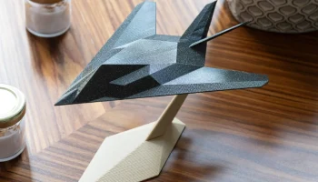 Модель дисплея F-117 3
