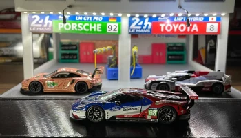 Гараж/здание гоночной ямы для автомобилей Hot Wheels и автом 5
