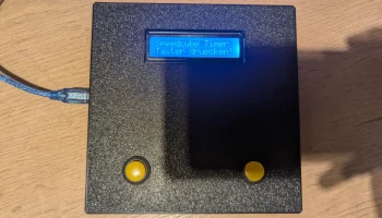 Speedcube-Timer: чехол для Arduino/Elegoo Uno с ЖК-диспле...
