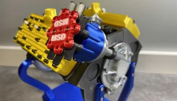 Ford FlatHead V8 (2/14) / Крышка ГРМ (новый дизайн) и рас...