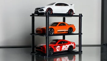 Многоуровневая подставка для моделей HotWheels или моделей 1 1