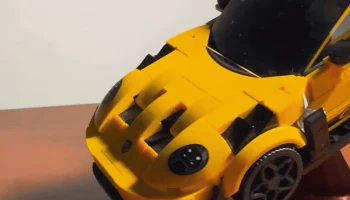 НОВЫЙ дизайн поршня - стенд Lego Porsche GT3 RS...... 1