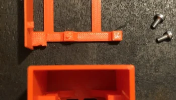 Корпус TTGO T7 ESP32 с батарейным отсеком 4