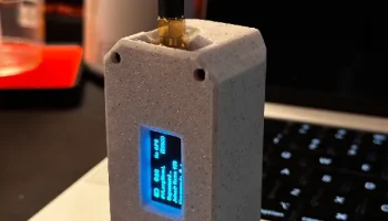 Meshtastic Case Heltec V3 (1x 18650) с клавишами-качелями..