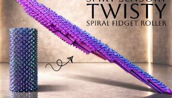 Spiky Sensory Trigger Извилистый спиральный ролик...... 2