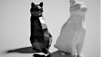 Low Poly Cat 2.0 (Украшение) (Без поддержек!)............ 6