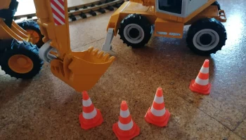 Конус дорожный 700мм 1/16 1