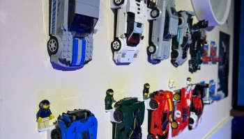 Настенное крепление LEGO Speed ​​Champions с 1 отверстием 1
