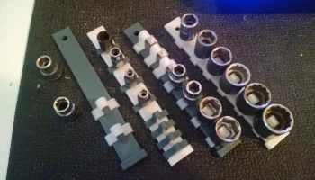 Крепление головок 1/4", 3/8", 1/2"