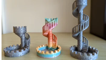 Модульная лестница замка Dice Tower Модульная лестница замка Dice Tower
