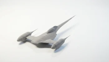 Корабль-истребитель Набу Звездные войны 3D для печати....... 0