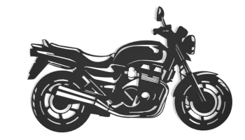 Honda CB Seven Fifty CB750 Настенный силуэт Art............