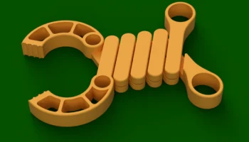 Игрушка Claw 2 с принтом на месте