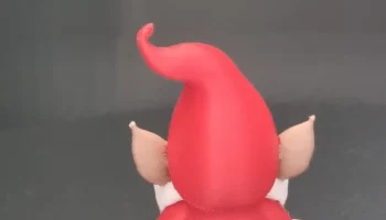 Спящий садовый гном 3