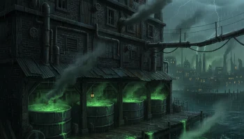 Bile Vat Gristle Mill Terrain - The Eightpints Доки 1