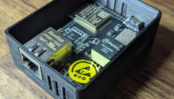 Простой корпус для LilyGo ESP32 PoE Простой корпус для LilyGo ESP32 PoE