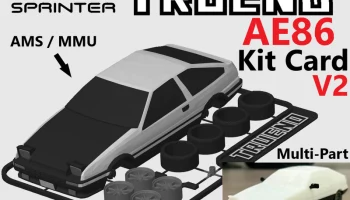 Карта комплекта Toyota Sprinter Trueno (AE86, известная по Initial D) 5