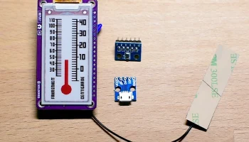 Проект ESP32: электронный бумажный термометр с веб-панель.. 4