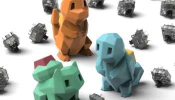 Gen 1 Starters - кликеры для клавиатуры