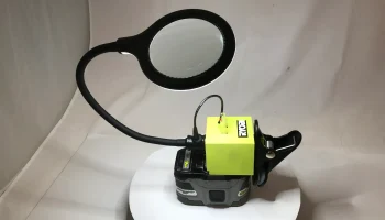 Светодиодная лупа RYOBI 18 В своими руками........